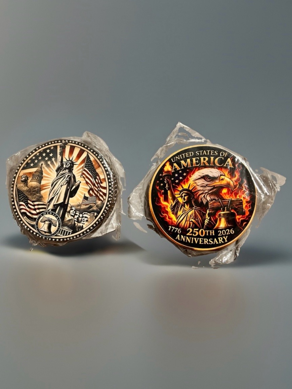 America 250th Anniversary Coaster set